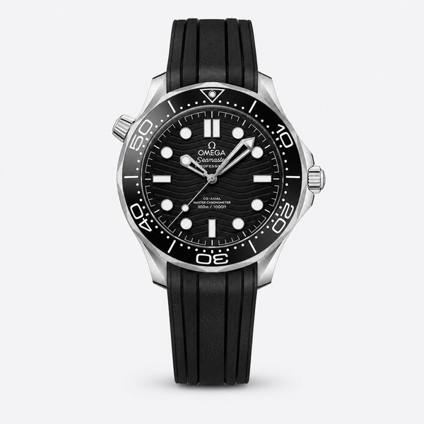 オメガ Seamaster Diver 300M 007エディション ブラック ラバーストラップ 210.90.42.20.01.001