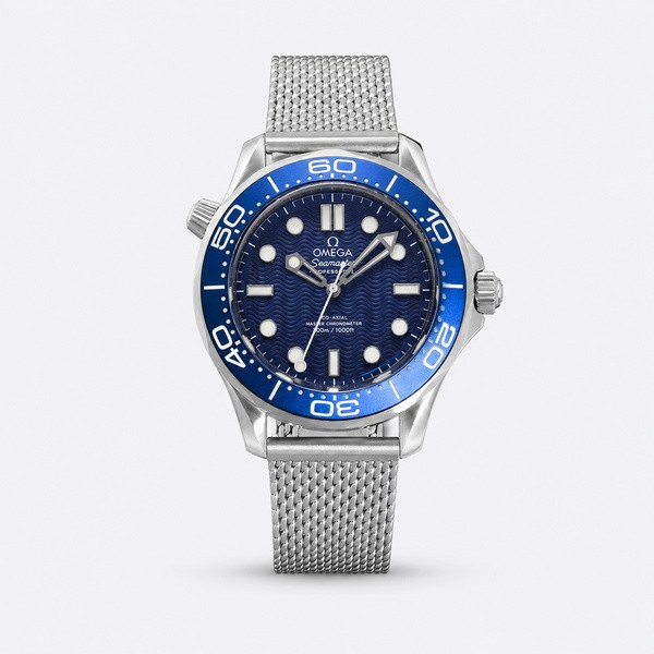 オメガ Seamaster Diver 300M ジェームズ・ボンド60周年 ブルー 210.30.42.20.03.002