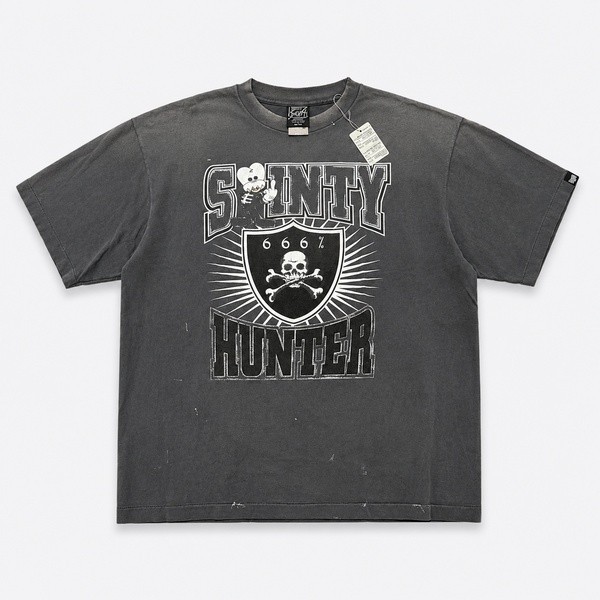 セントマイケル x バウンティーハンター BH_SS Tシャツ Sainty Hunter ブラック
