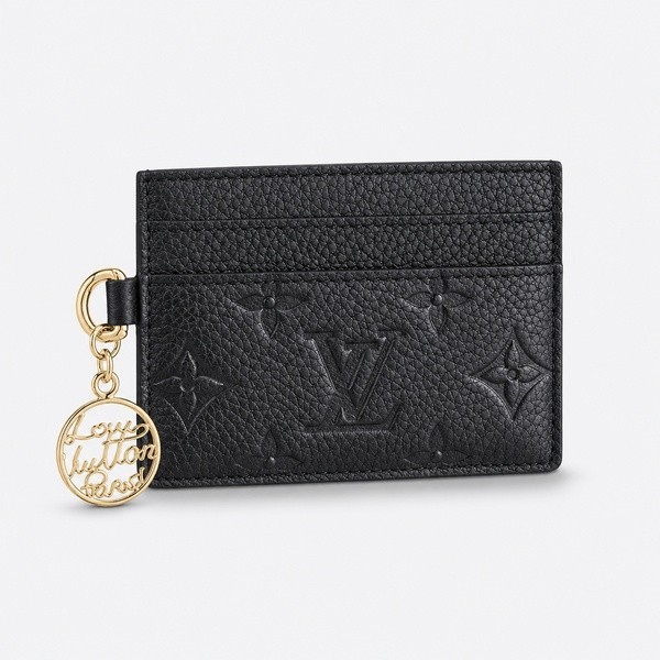 ルイヴィトン LV Charms カードホルダー レインボー モノグラムアンプラント ブラック M28129