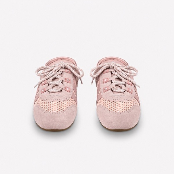 ルイヴィトン Sneakerina モノグラムメッシュ スニーカー ピンク
