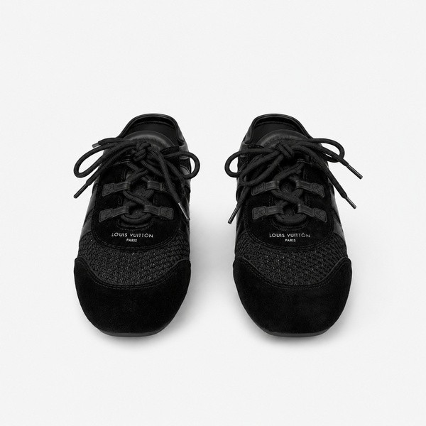 ルイヴィトン Sneakerina モノグラムメッシュ スニーカー ブラック