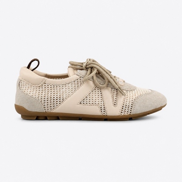 ルイヴィトン Sneakerina スエードメッシュ スニーカー ベージュ