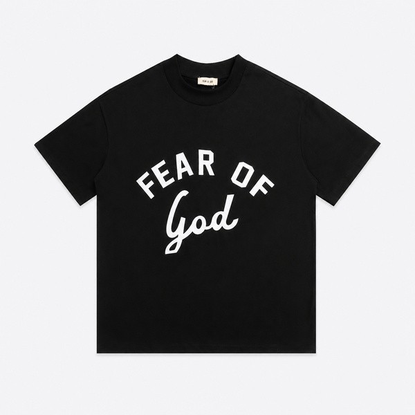 フィア オブ ゴッド Fear Of God スクリプト Tシャツ ブラック
