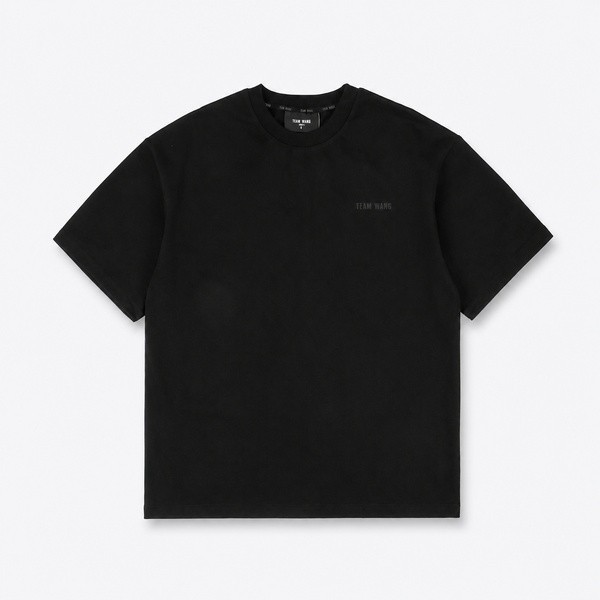 チームワン The Original 1 ブラックレター Tシャツ ブラック