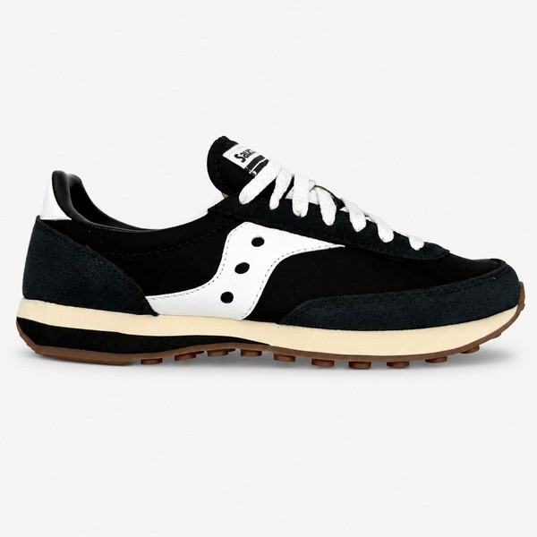 サッカニー Trainer 80 ロートップスニーカー ブラック/クリーム