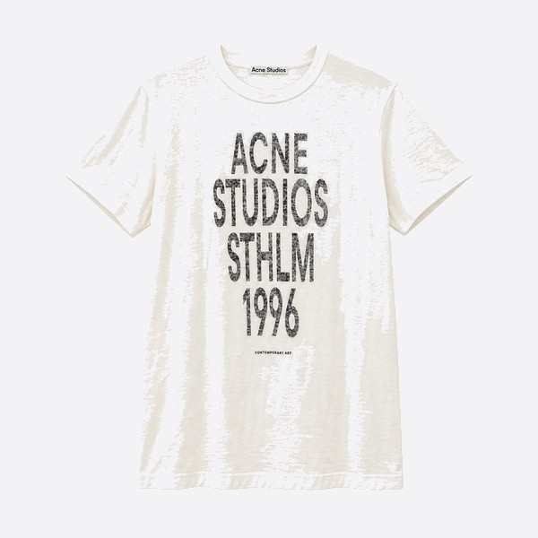 アクネ ストゥディオズ ストックホルム 1996 ウォッシュド Tシャツ