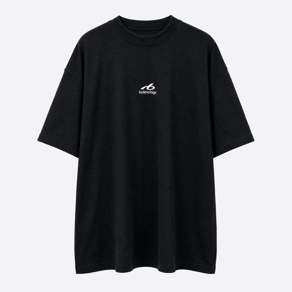 バレンシアガ リフレクティブ グラフィック ウォッシュド Tシャツ