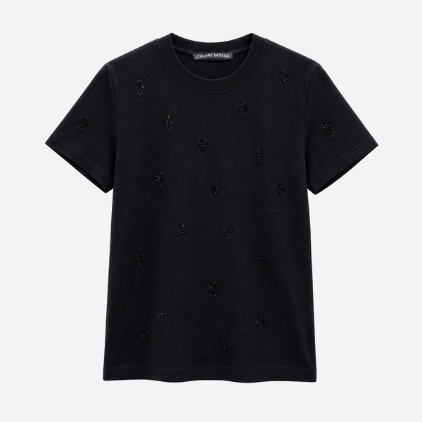 クロムハーツ ラインストーン ウォッシュド Tシャツ