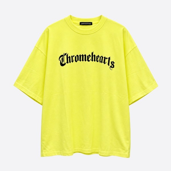クロムハーツ ラインストーン グラフィック ウォッシュド Tシャツ