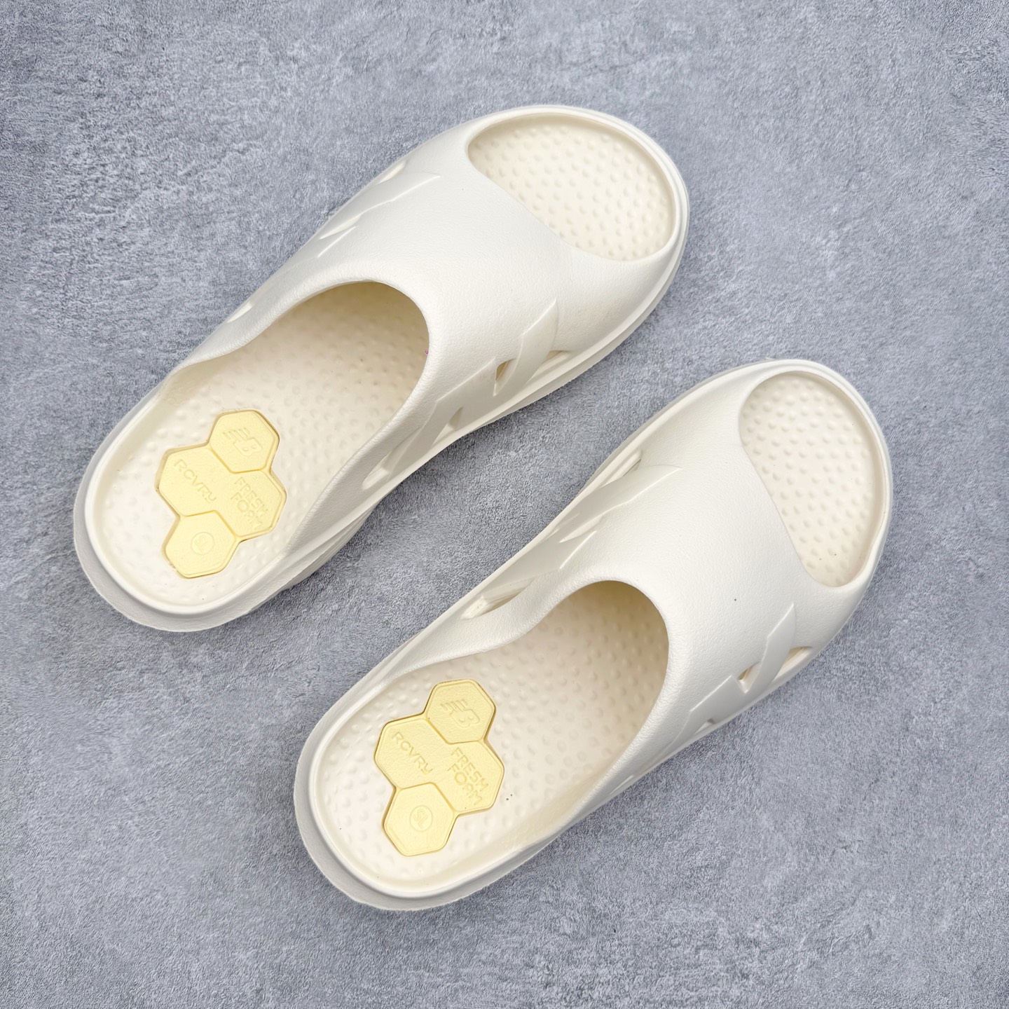 ニューバランス ショウヘイ x NB RCVRY スライド ホワイト RCVRYSS1 詳細画像 3