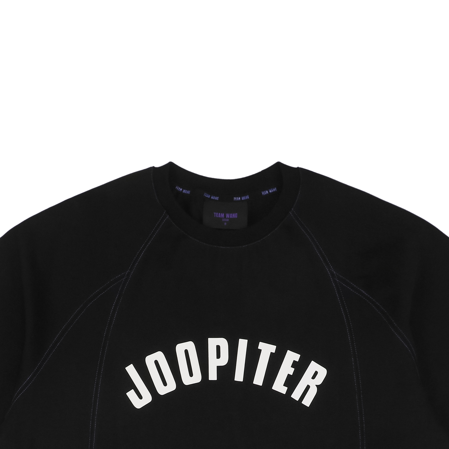 チーム ワン デザイン TEAM JOOPITER プレウォッシュド ディストレスド Tシャツ ブラック TW-SK24A031BK 詳細画像 3