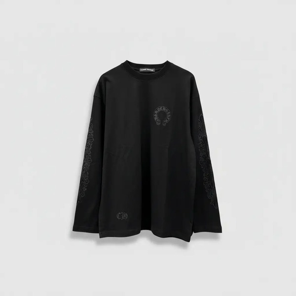 クロムハーツ 長袖Tシャツ ブラック