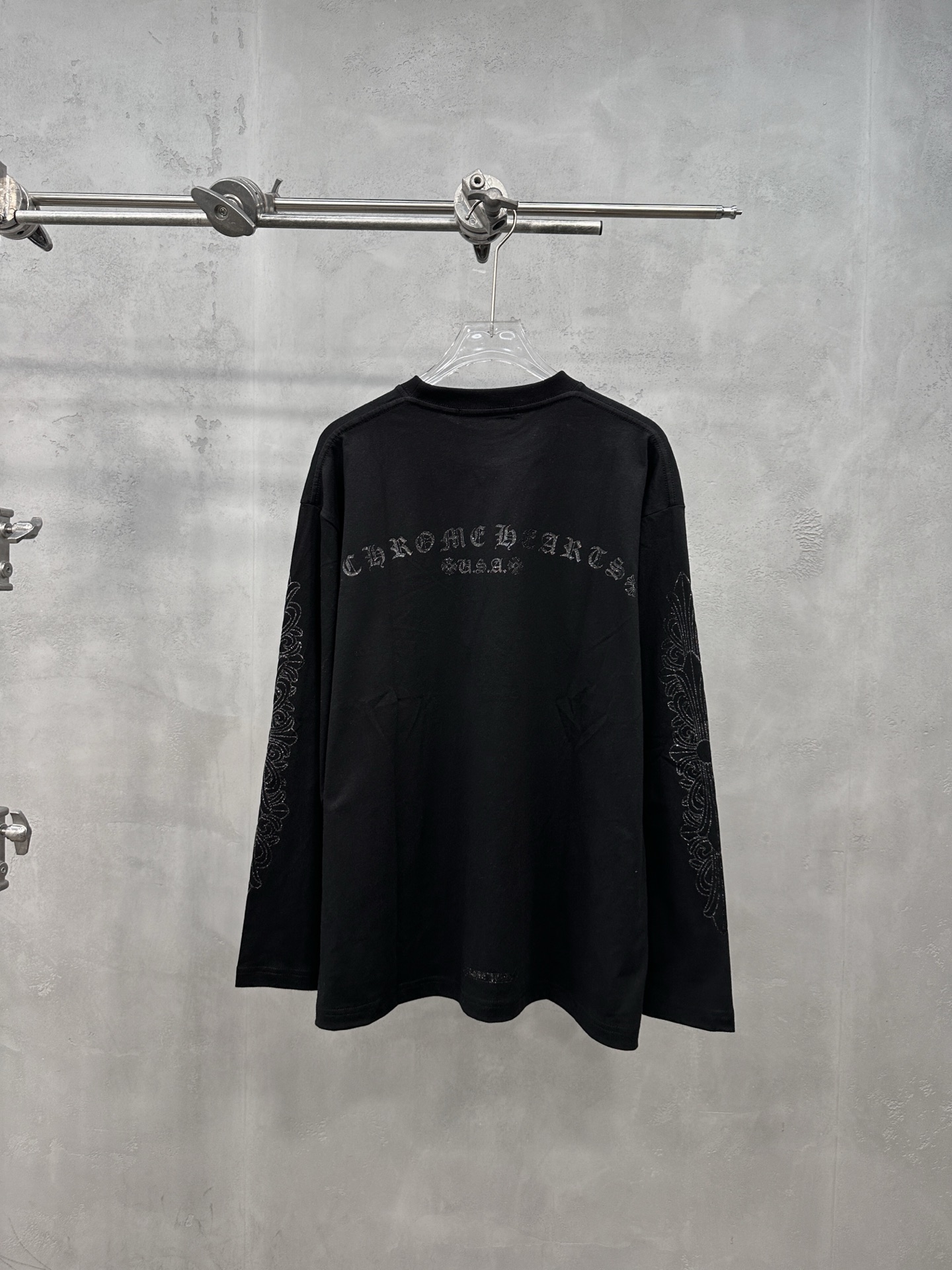 クロムハーツ 長袖Tシャツ ブラック 詳細画像 3