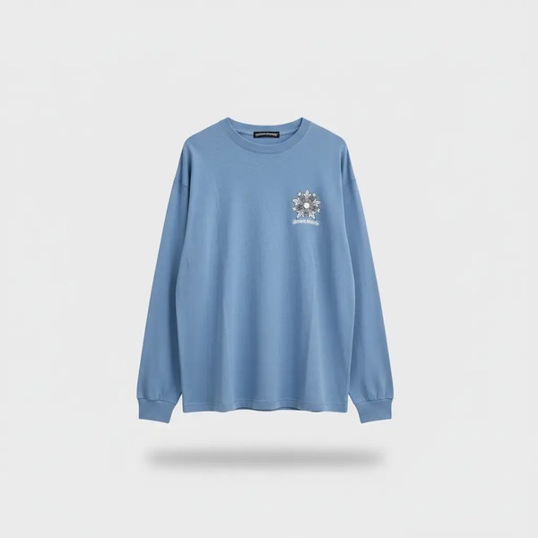 クロムハーツ 長袖Tシャツ ブルー