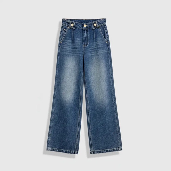 グッチ ホースビット付き コットンデニムパンツ ブルー 866906 XDDFW 4011