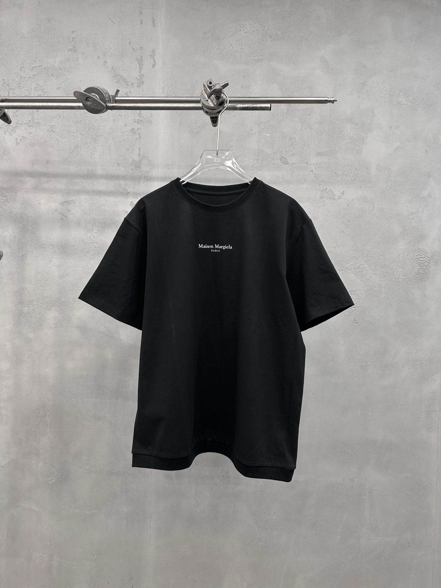 メゾン マルジェラ 半袖Tシャツ ブラック 詳細画像 1