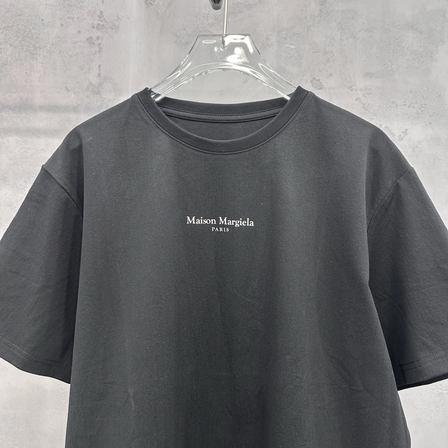 メゾン マルジェラ 半袖Tシャツ ブラック 詳細画像 3