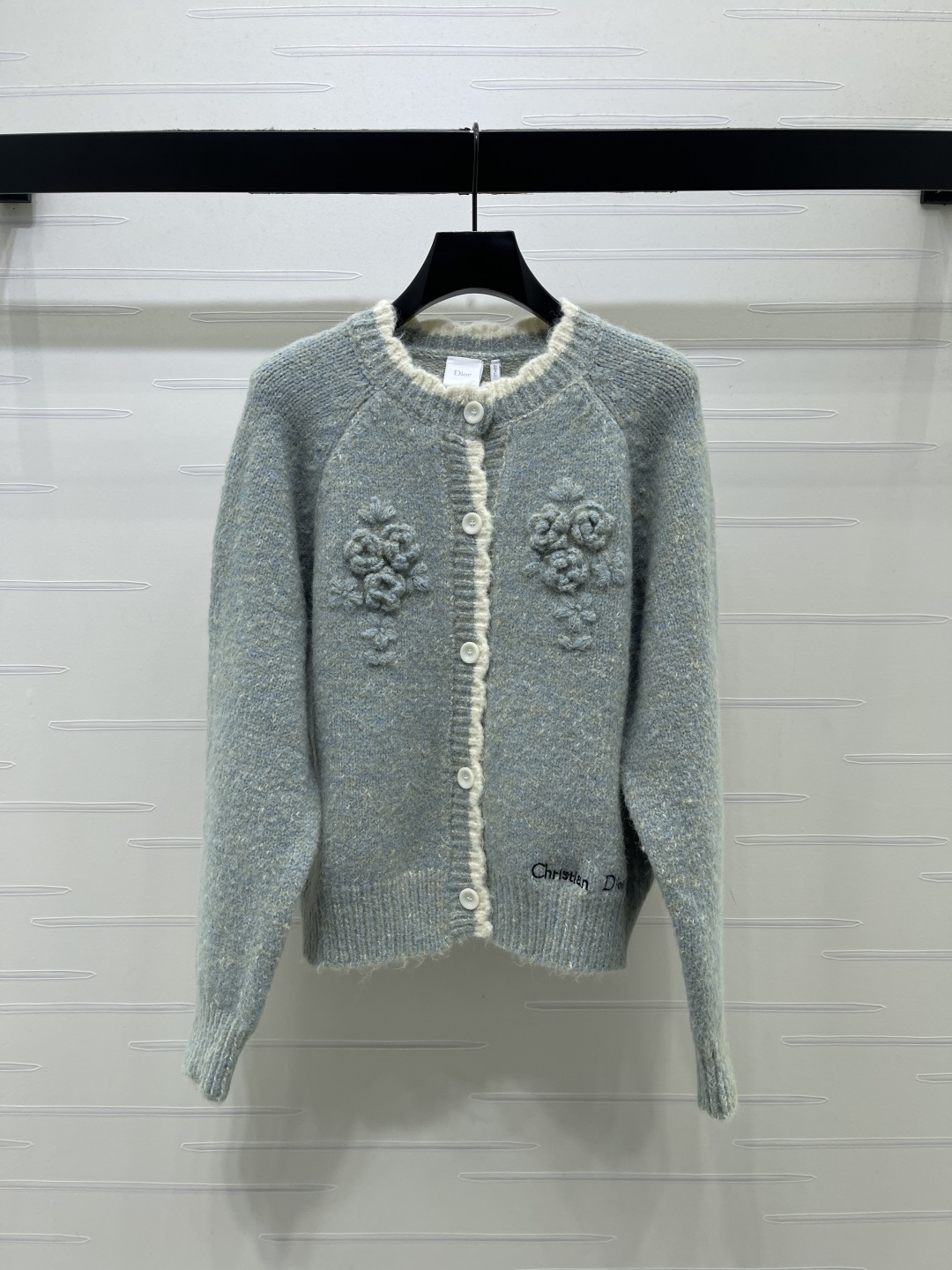 ディオール カメリア刺繍ニットカーディガン 詳細画像 2