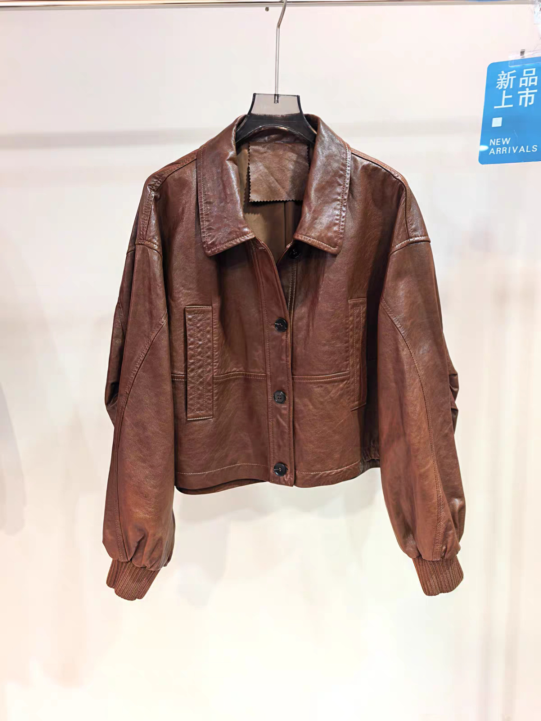 オイルワックス ラムレザージャケット 詳細画像 3
