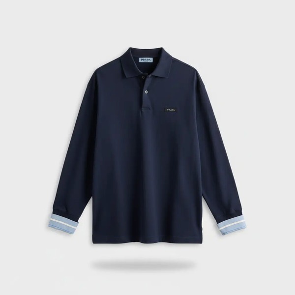 ポロ ラルフ ローレン 長袖ポロシャツ ネイビー CS336826828
