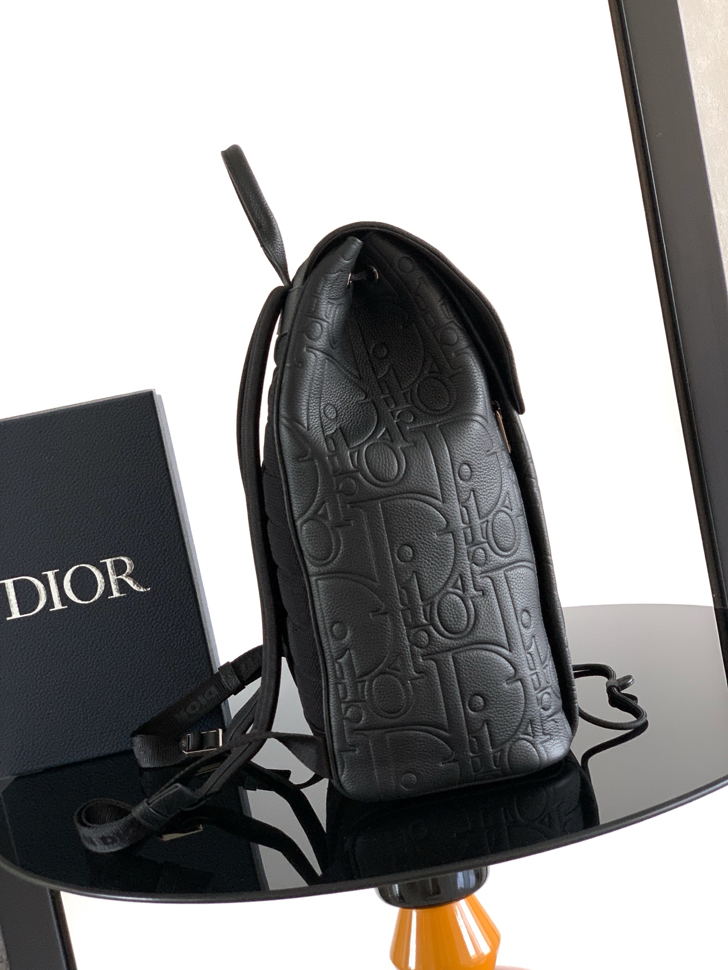 ディオール Dior Daily バックパック ディオール グラビティ レザー ブラック 1ESBA231LLG63 詳細画像 2