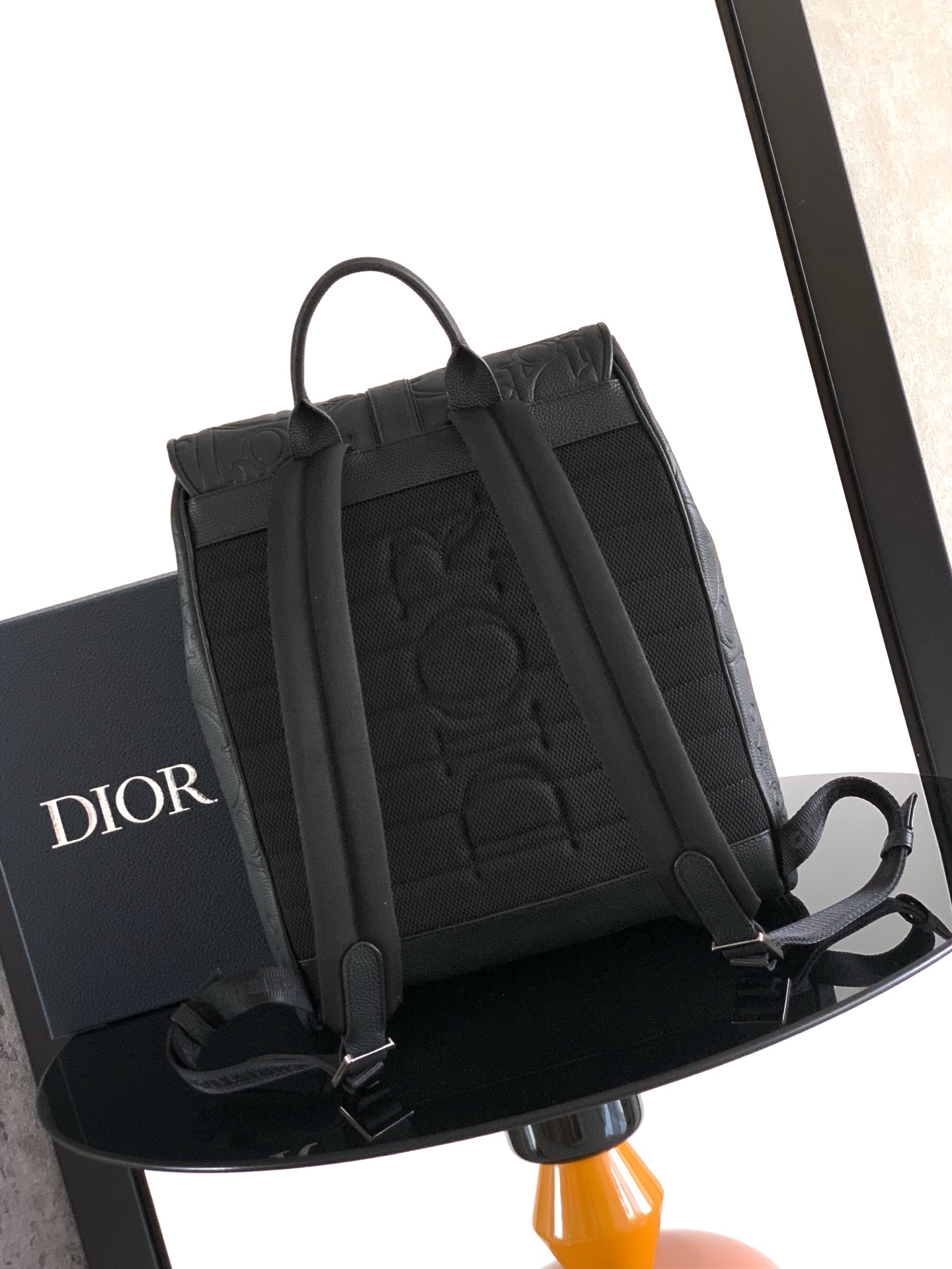 ディオール Dior Daily バックパック ディオール グラビティ レザー ブラック 1ESBA231LLG63 詳細画像 3