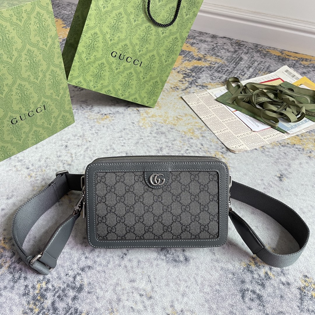グッチ オフィディア スモール ショルダーバッグ グレー/ブラック 771174 詳細画像 1