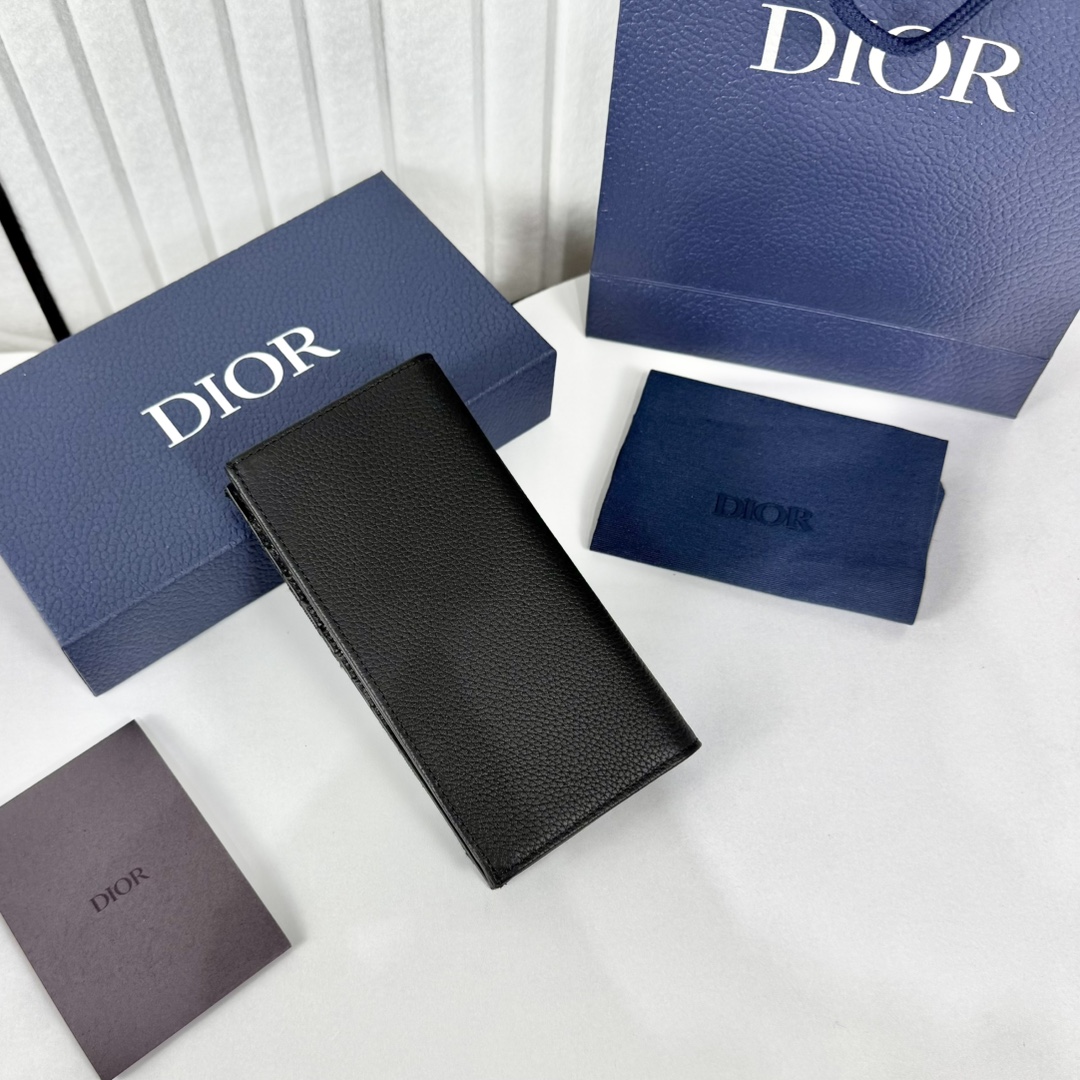 ディオール サドル ロング バーティカル ウォレット オブリークプリント ブラック 2ADBC330YKS_H03E 詳細画像 3