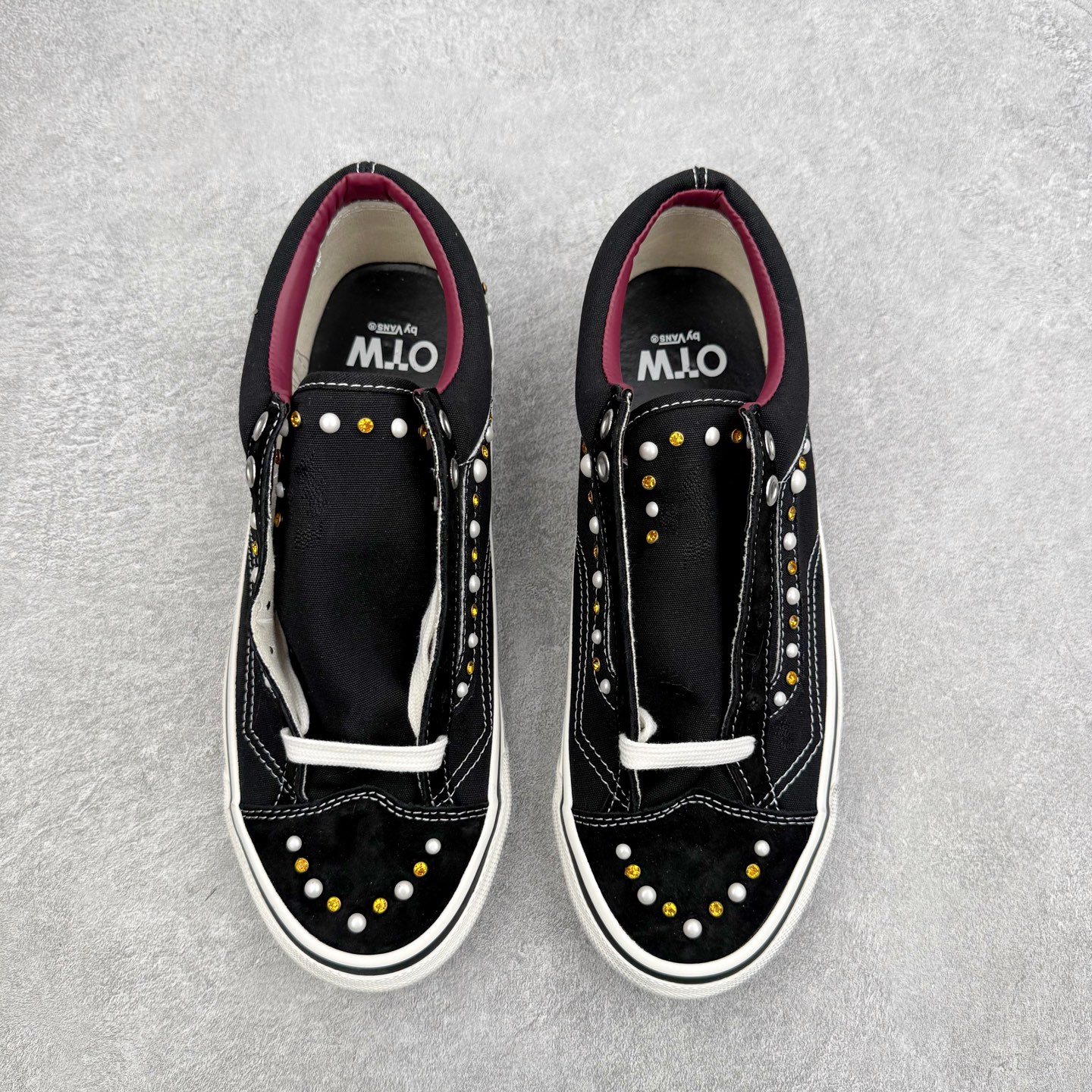 バンズ Old Skool 36 ホワイト 詳細画像 2