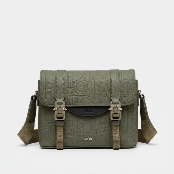 ディオール Hit the Road メッセンジャーバッグ カーキ 1ESPO333