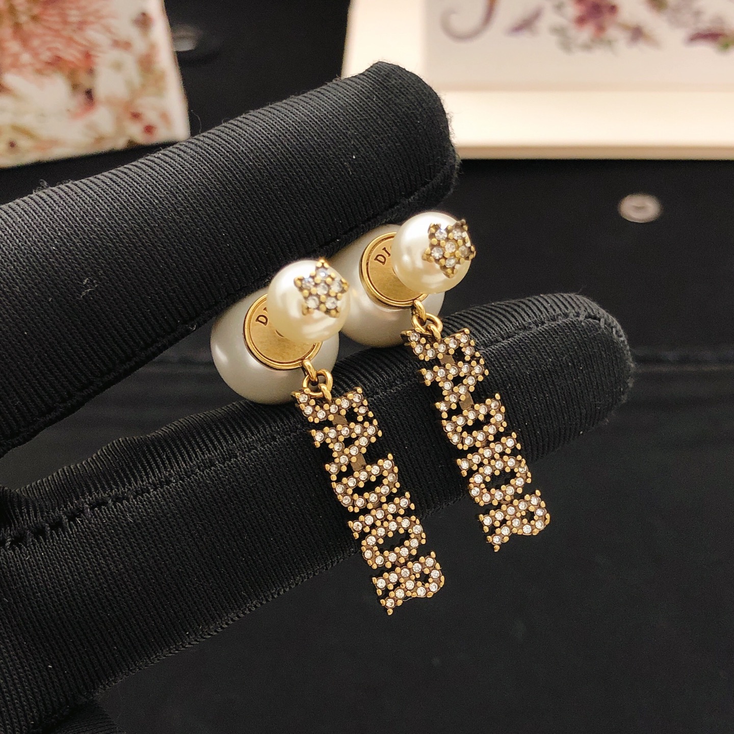ディオール タッセルスター ピアス ゴールド 詳細画像 2
