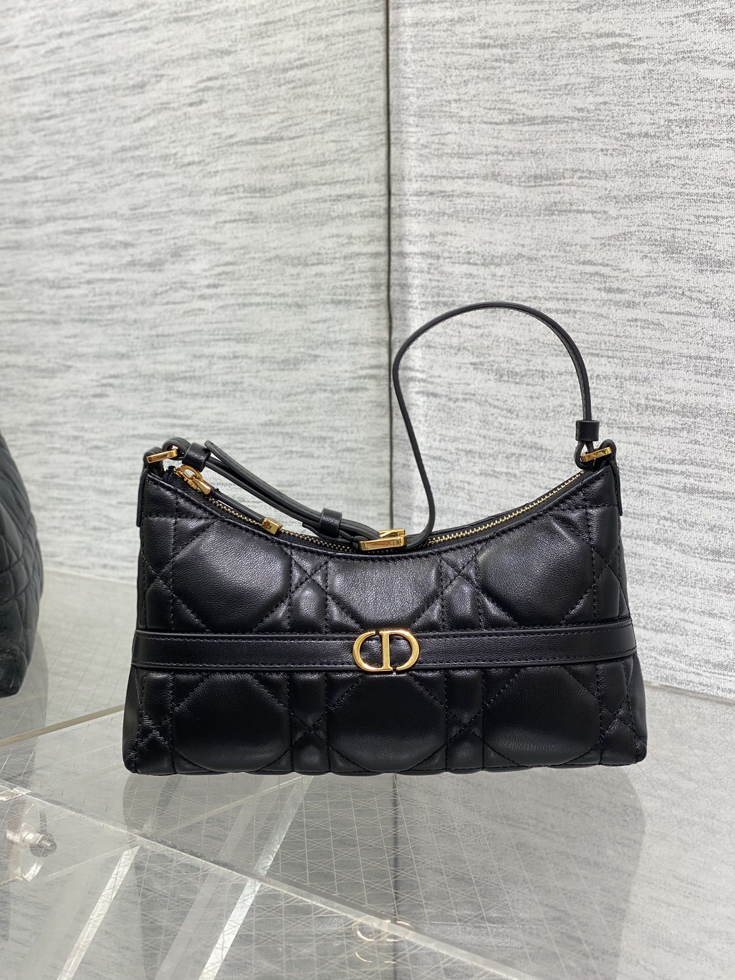 ディオール Miss Dior ミニ ショルダーバッグ ブラック 詳細画像 1