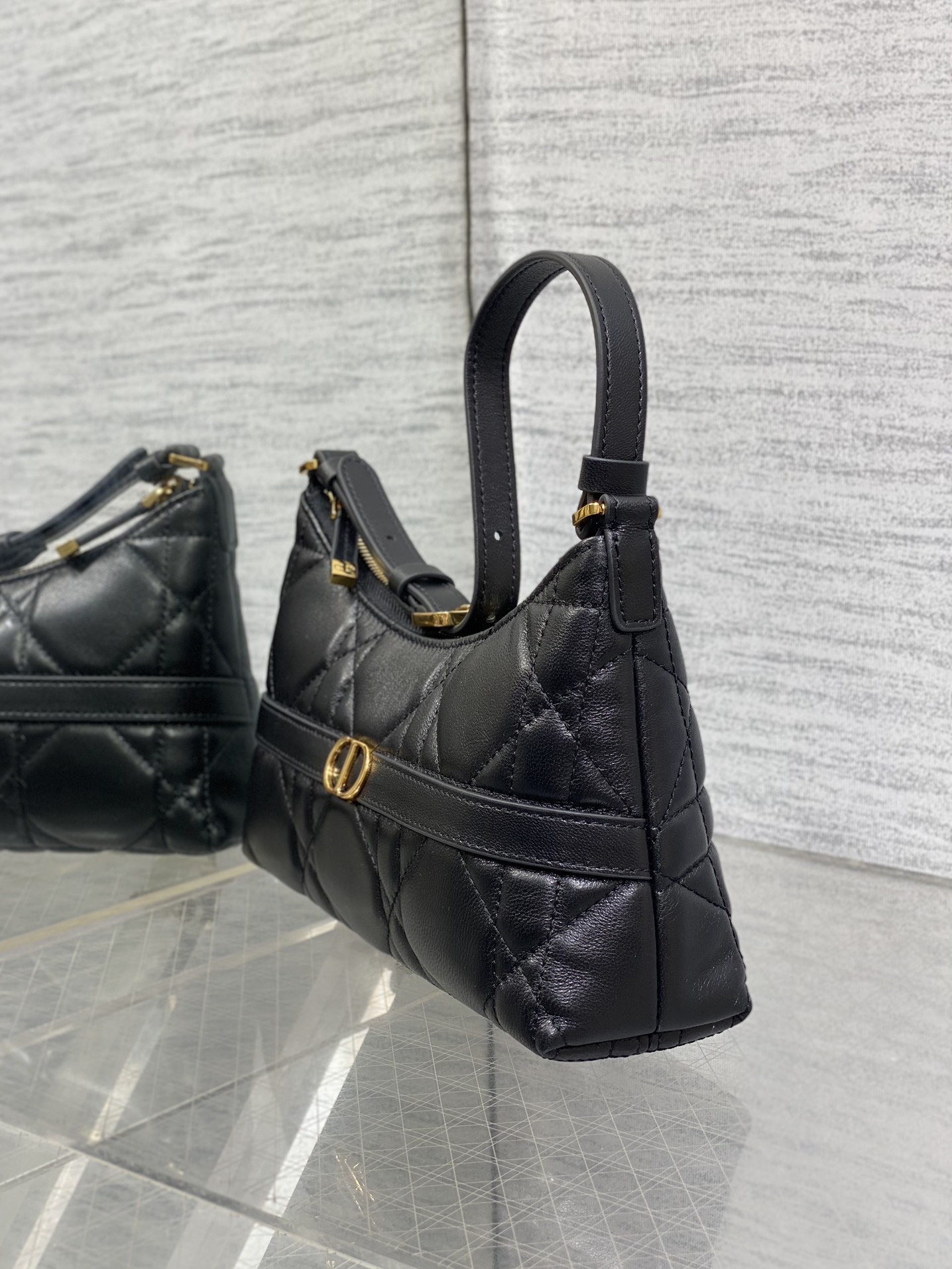 ディオール Miss Dior ミニ ショルダーバッグ ブラック 詳細画像 3