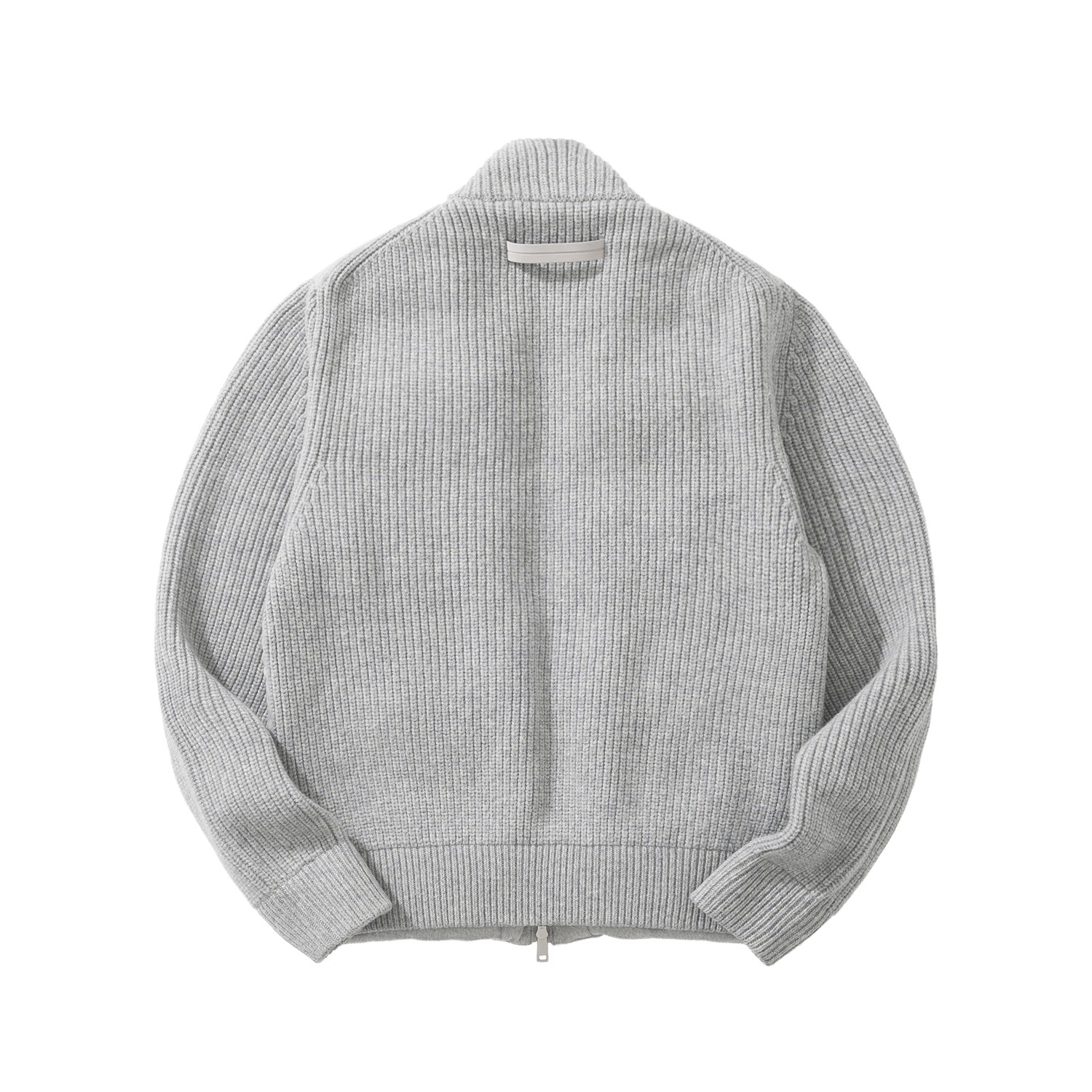 ゼニア Oasi Cashmere フルジップ ショートキルティングジャケット ディープリーフ 詳細画像 2