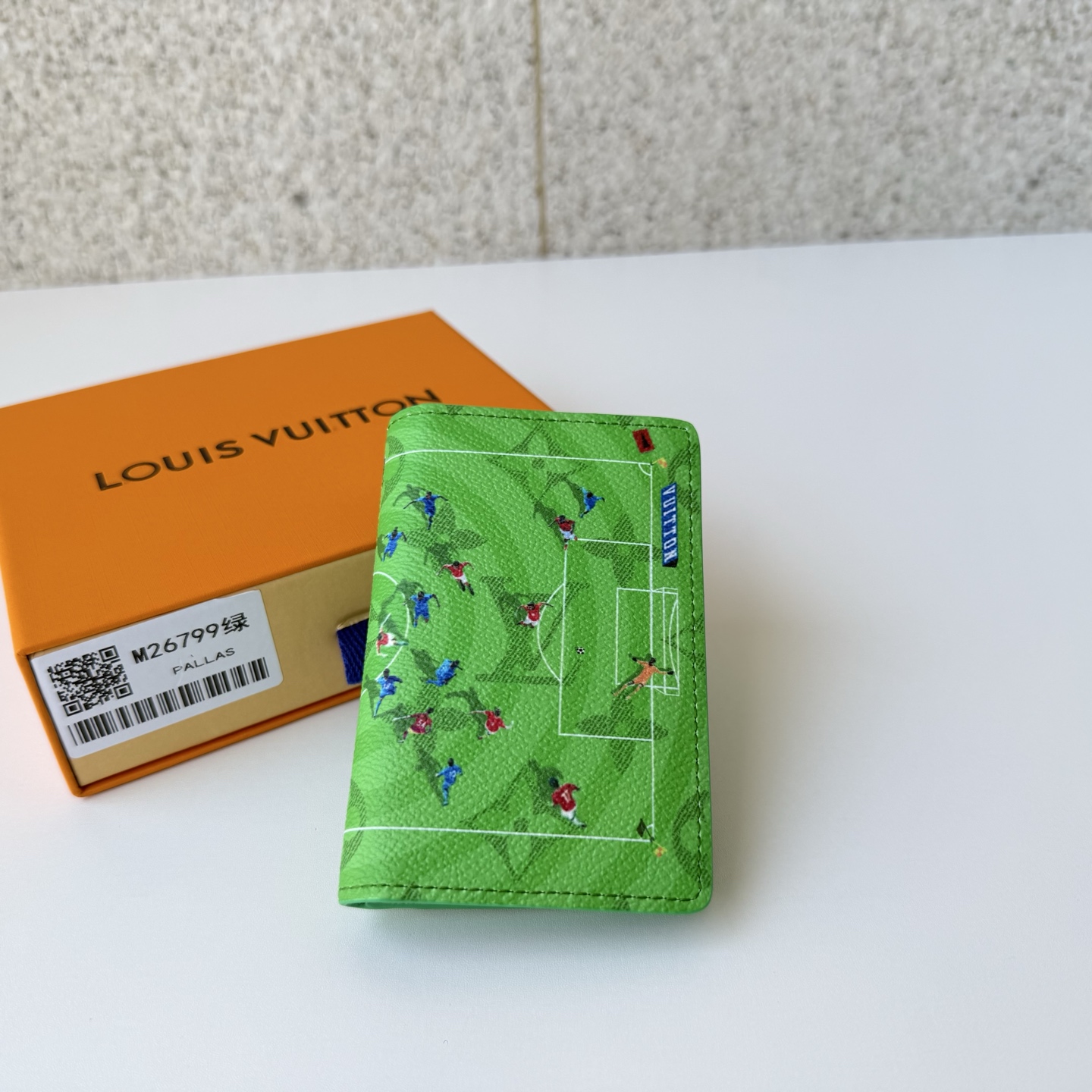ルイ・ヴィトン ポケット・オーガナイザー カードケース グリーン M26799 詳細画像 3