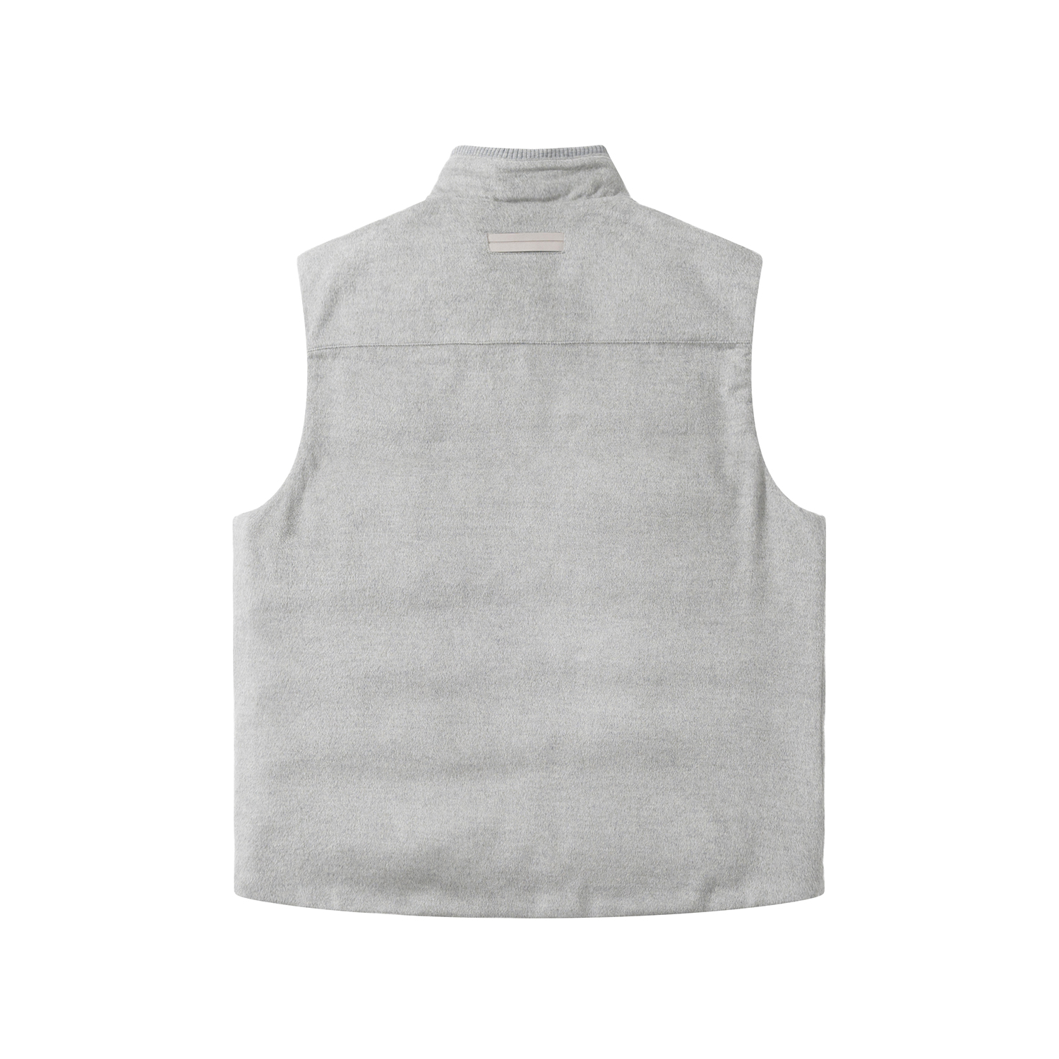ゼニア Oasi Cashmere Elements ダウンベスト グレー 詳細画像 2