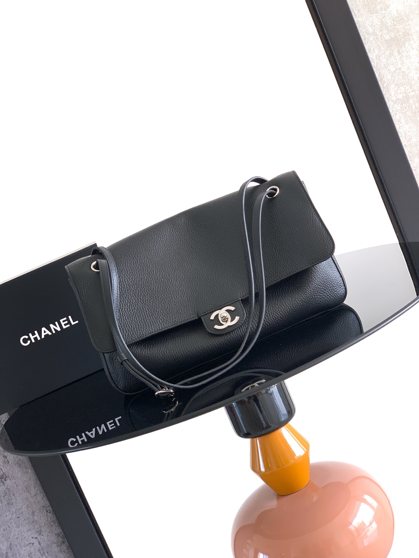 シャネル CFシリーズ フラップショルダーバッグ ブラック 6231S50 詳細画像 3