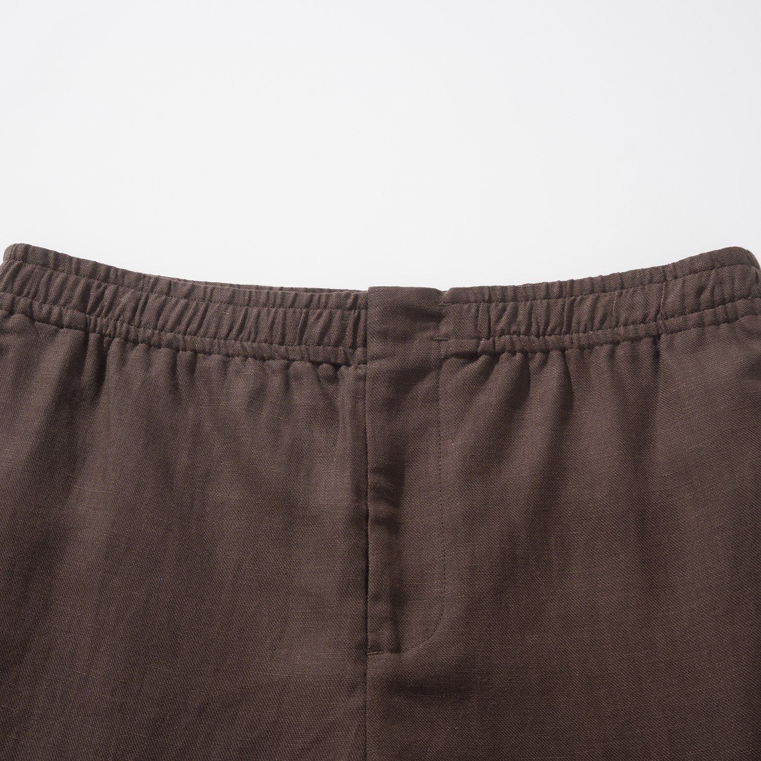 ゼニア Oasi Lino ショートパンツ ダークブラウン (Corteccia Oasi) 詳細画像 3