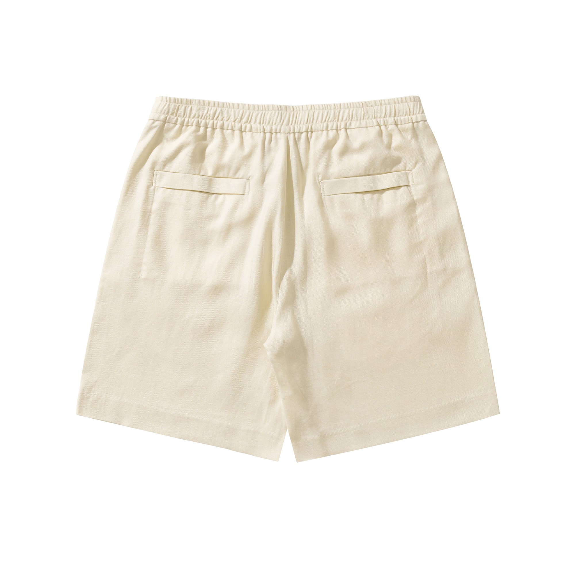 ゼニア Oasi Lino リネンブレンド ショートパンツ アイボリー 詳細画像 2