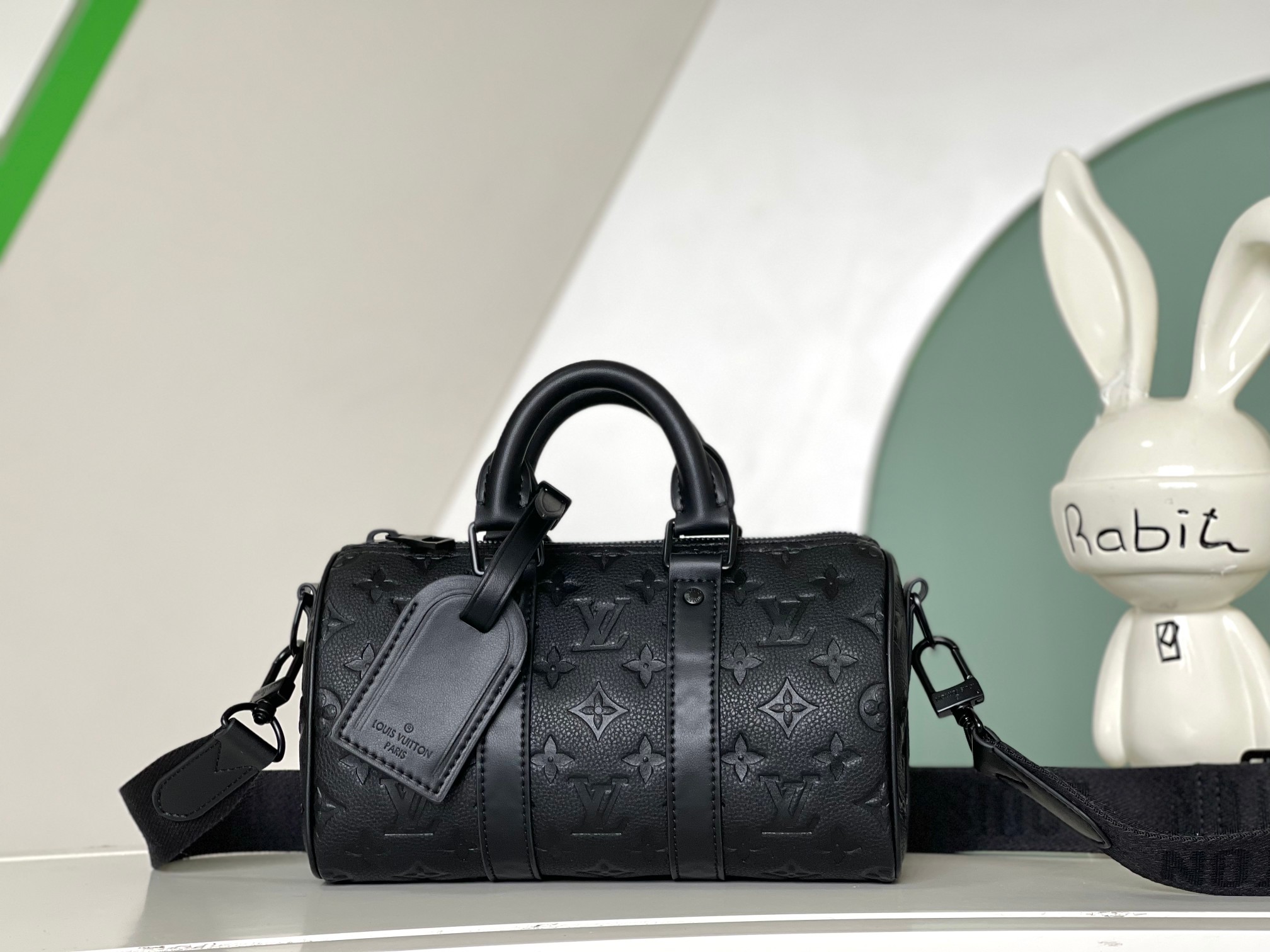 ルイ・ヴィトン Keepall XS ブラック 詳細画像 1