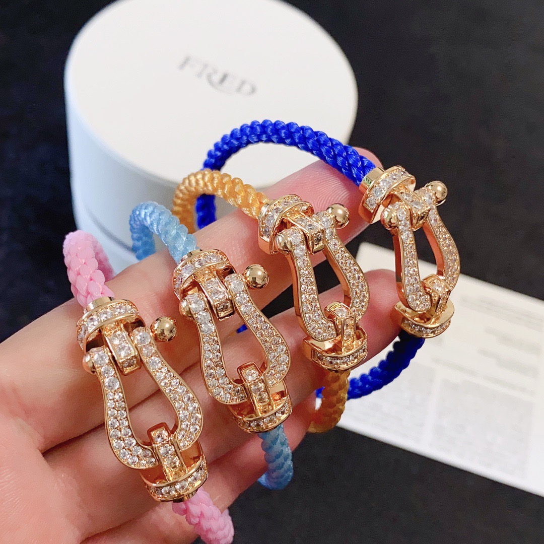 ナイキ 馬蹄バックル ナイロンコードブレスレット シャンパンゴールド 詳細画像 2