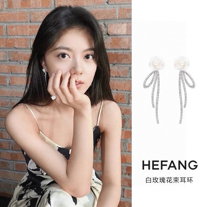 何方（HEFANG）真鍮ピアス ゴールド 詳細画像 1