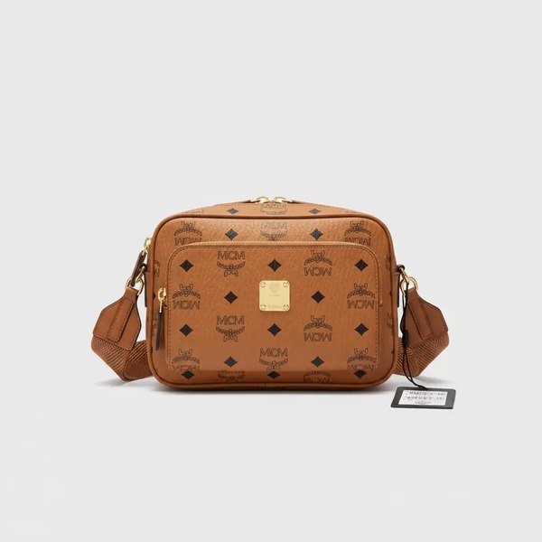 MCM アーレン ヴィセトス カメラバッグ コニャック