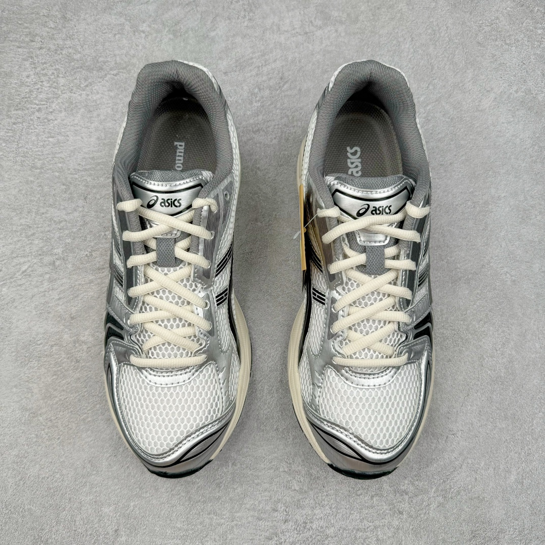 アシックス GEL-KAYANO 14 ホワイト シルバー ブラック by3936010 詳細画像 2