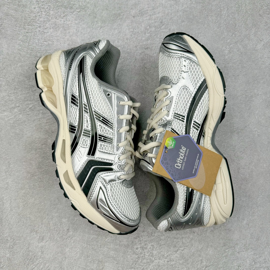 アシックス GEL-KAYANO 14 ホワイト シルバー ブラック by3936010 詳細画像 3