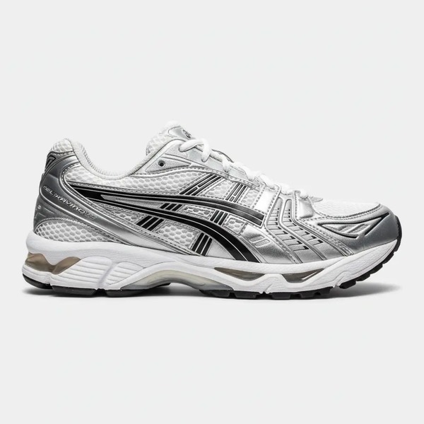 アシックス GEL-KAYANO 14 ホワイト シルバー by3936010