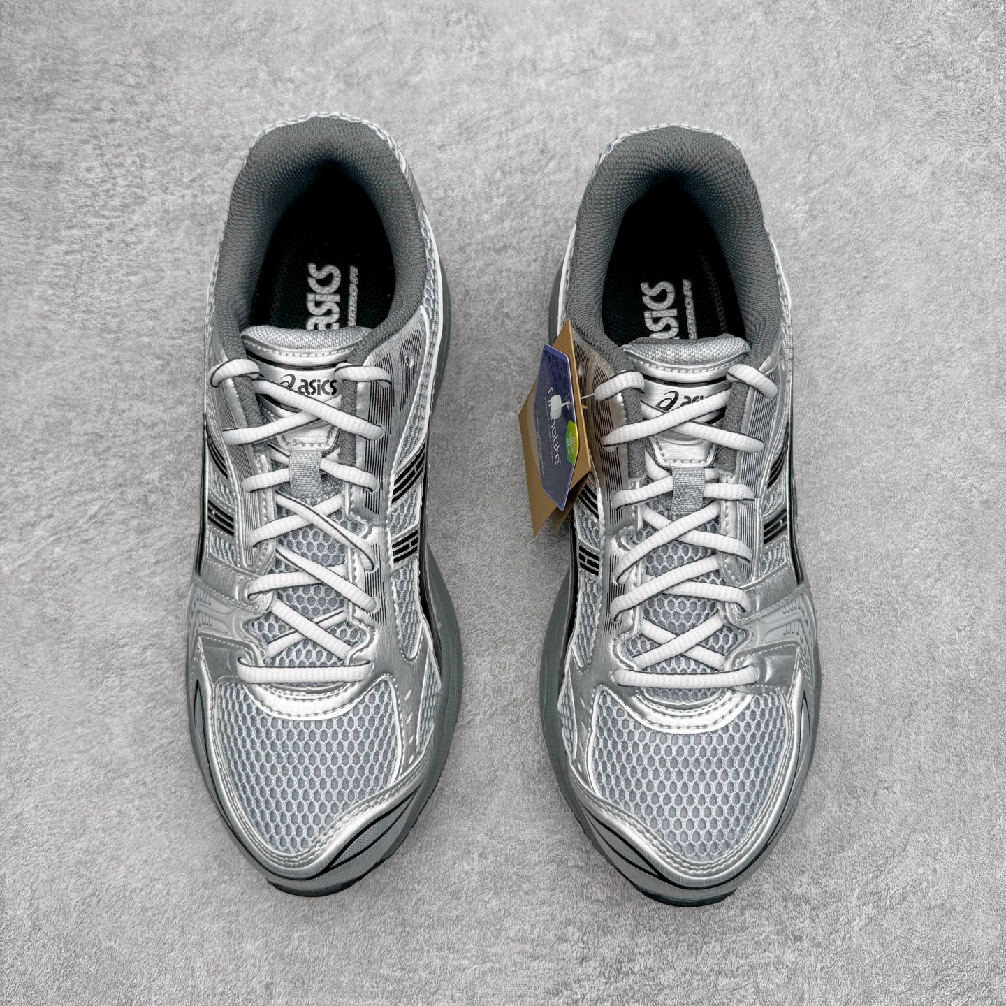 アシックス GEL-KAYANO 14 シルバーグレー by3936010 詳細画像 2