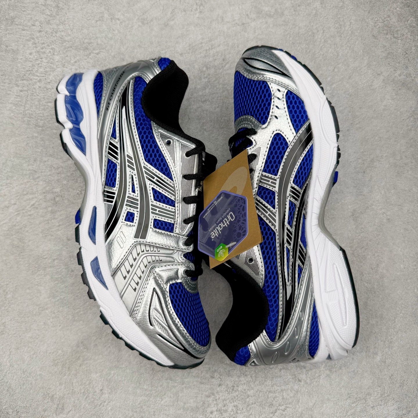 アシックス GEL-KAYANO 14 シルバー ブルー by3936010 詳細画像 3
