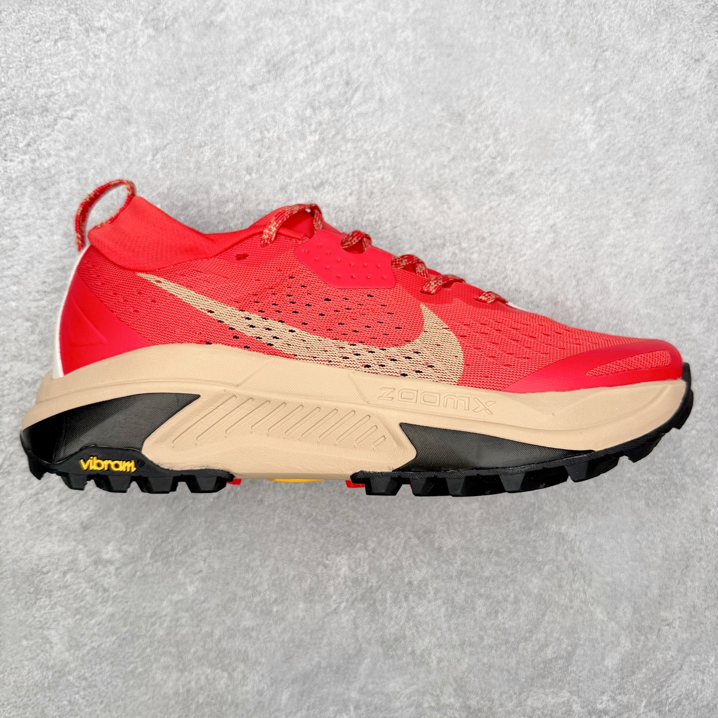 ナイキ ACG ゼガマ トレイル 6 レッド ベージュ 詳細画像 1